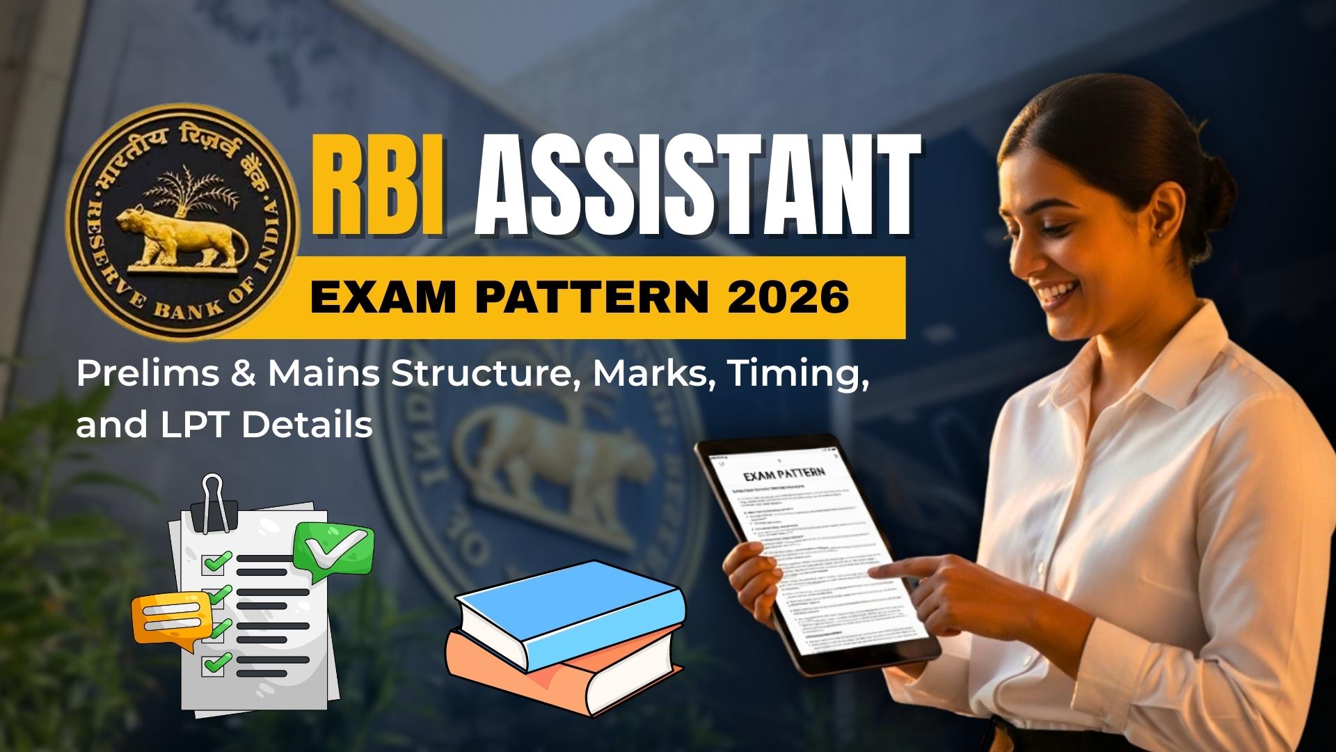 RBI Assistant Exam Pattern 2026