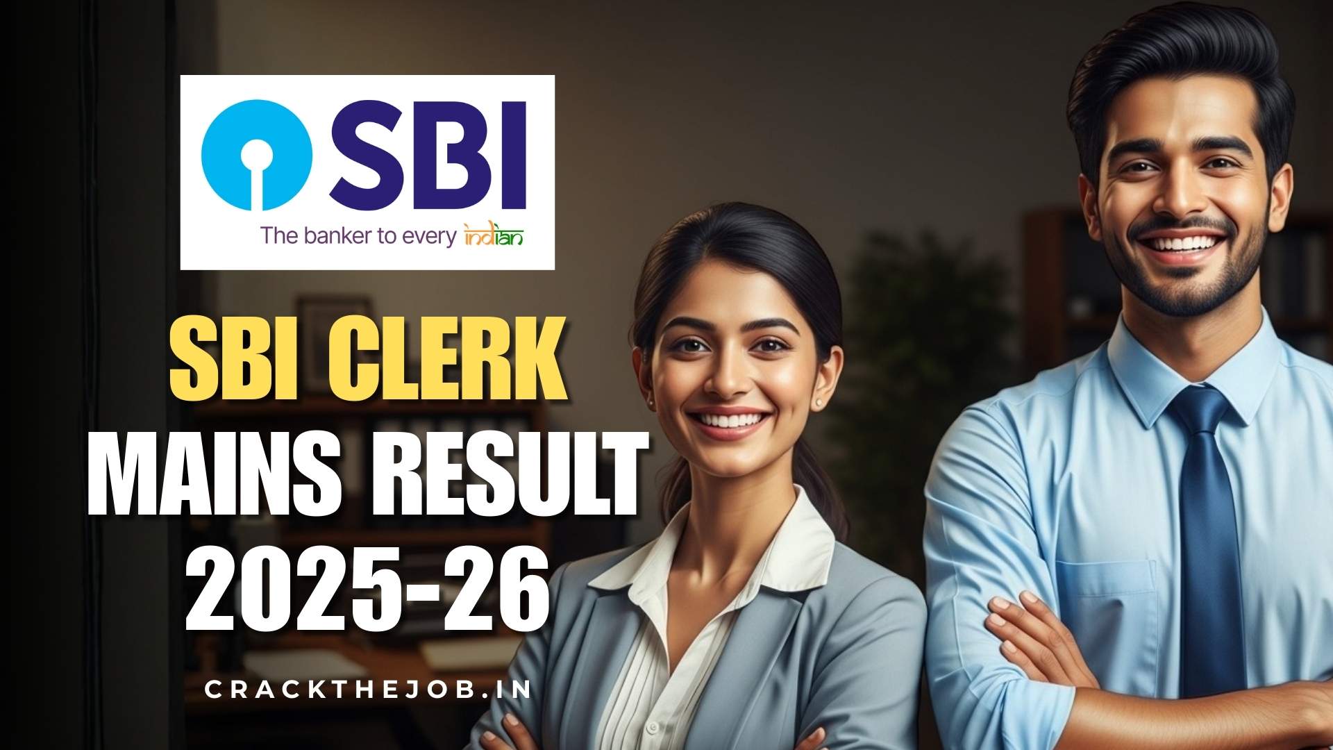 SBI Clerk Mains Result 2025-26